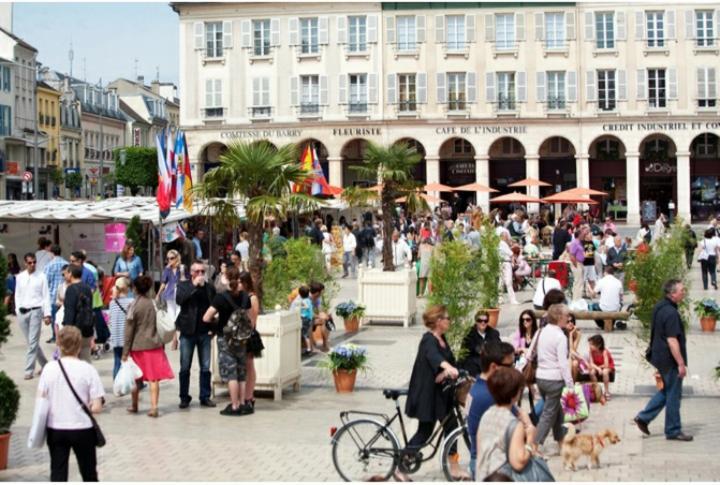 Saint-Germain-En-Laye: Grand Studio En Centre Ville A 2 Minutes Du Rer 外观 照片